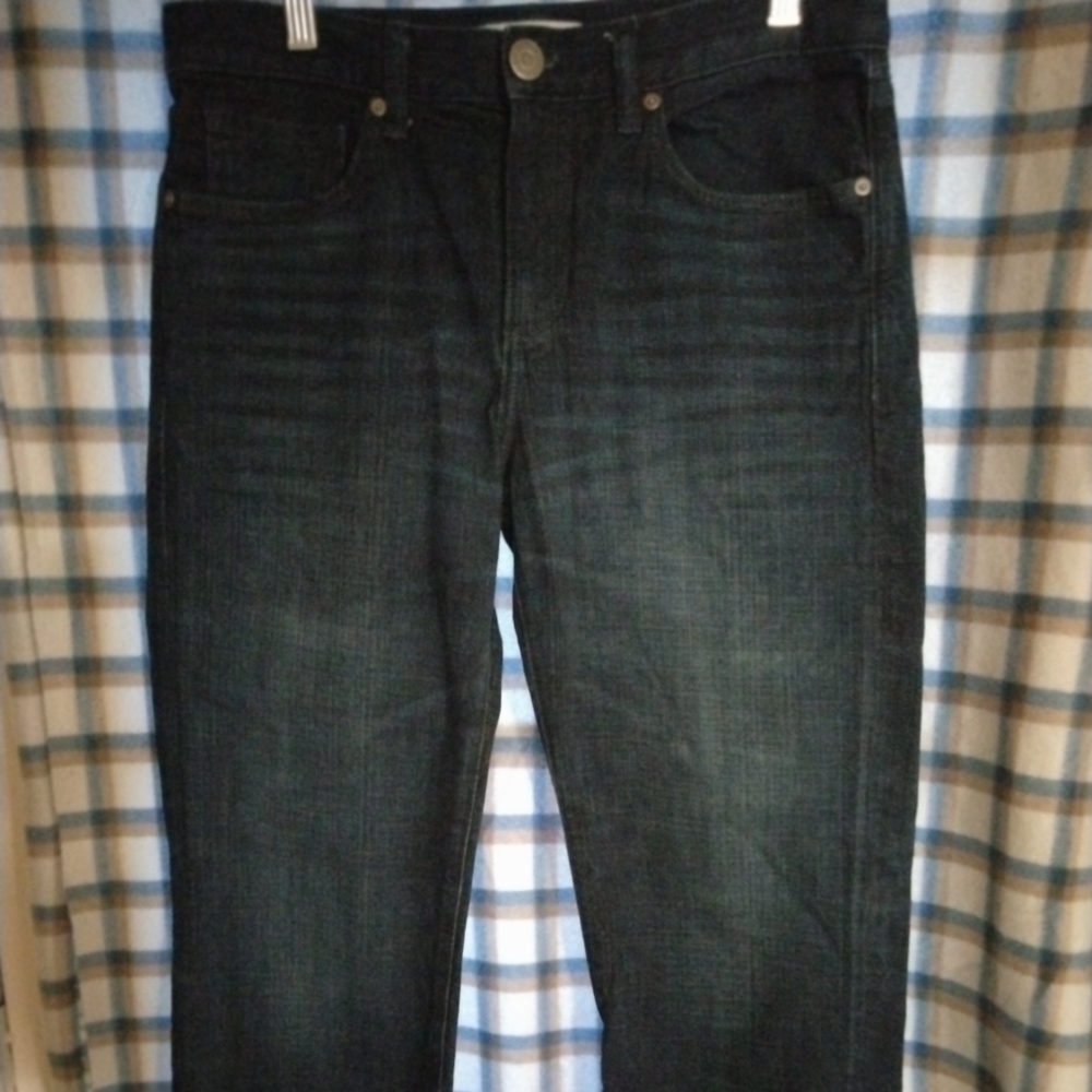 BANANA REPUBLIC Women's Sz. 27  NWOT-UNWORN INDIGO Blue PREMIUM Denim